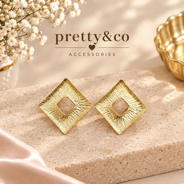 rhombus earrings