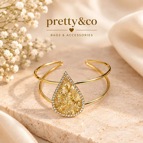 Drop tear bracelet