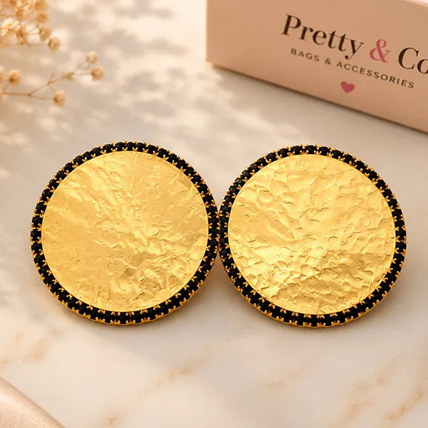 Luxe circle earrings