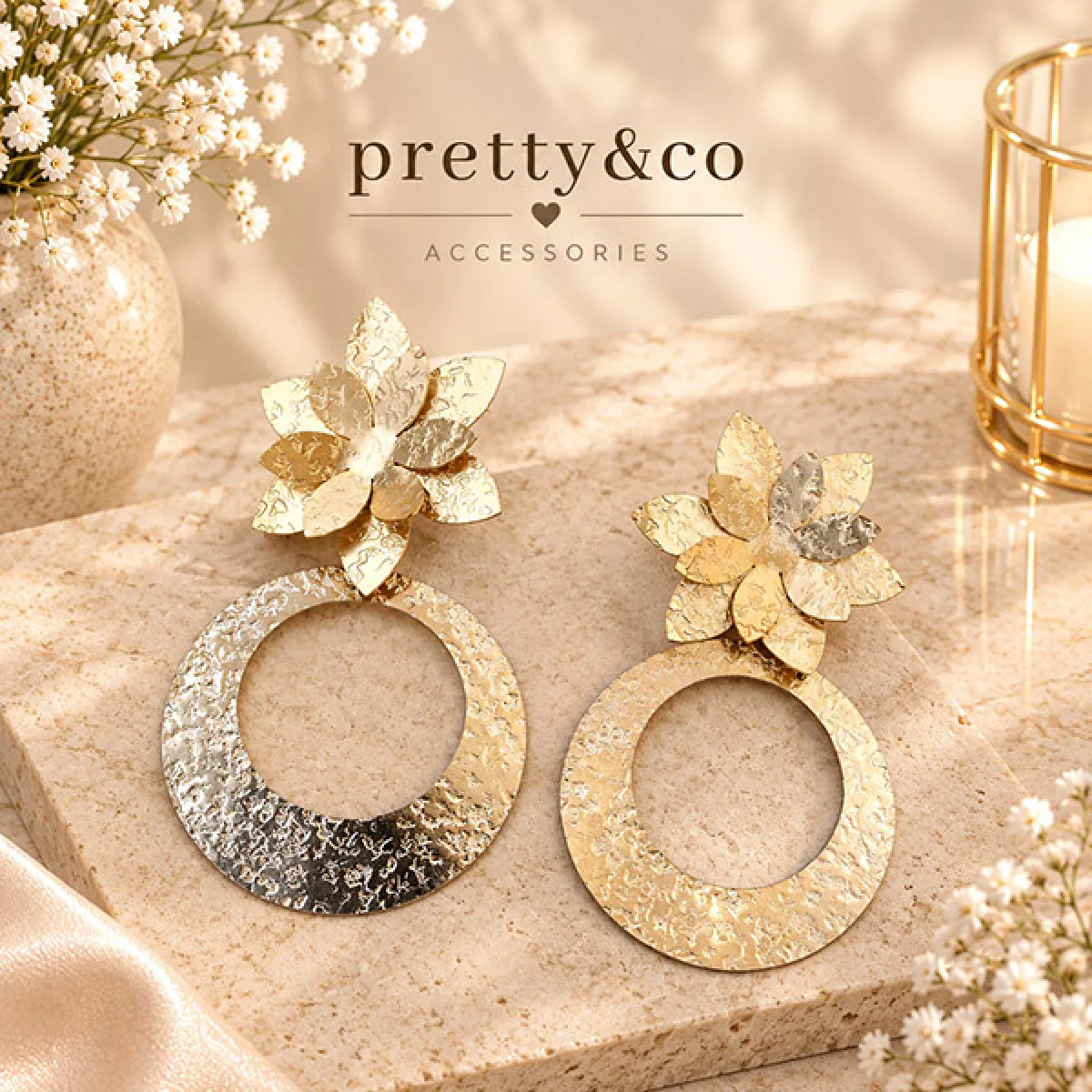 Golden Harmony Earrings