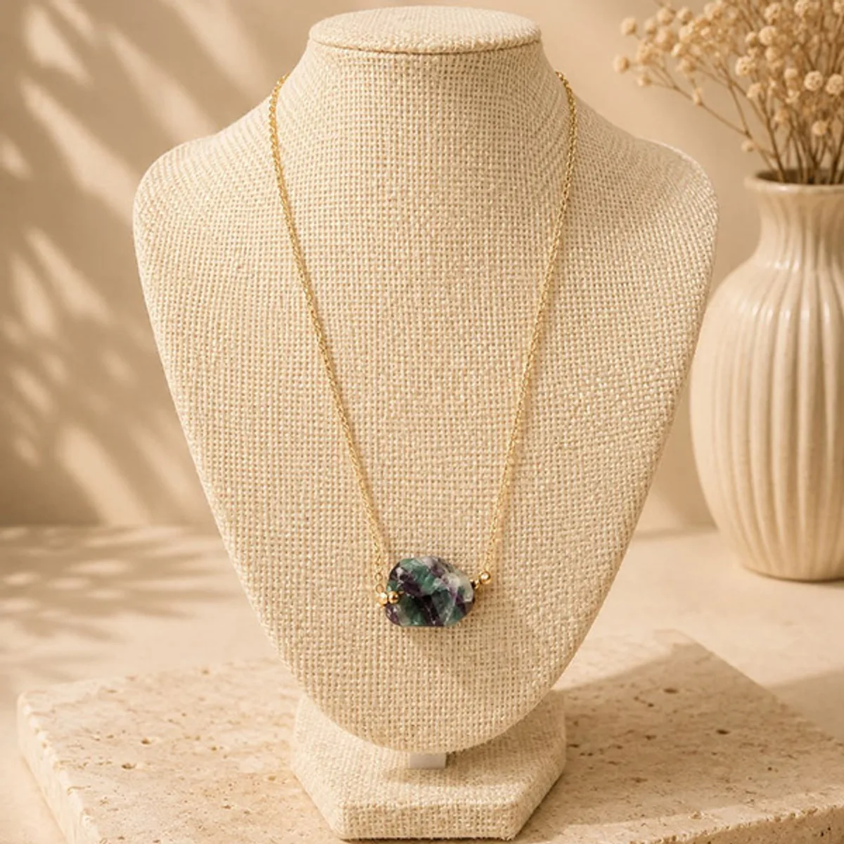 stone necklace