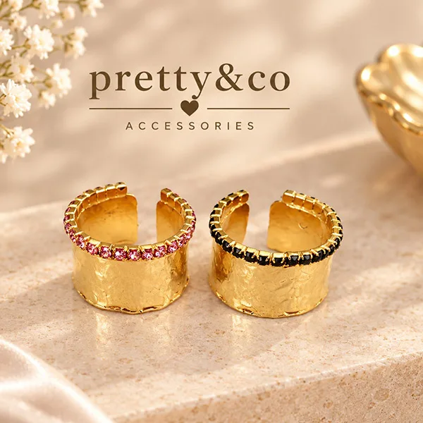 Luxe circle ring