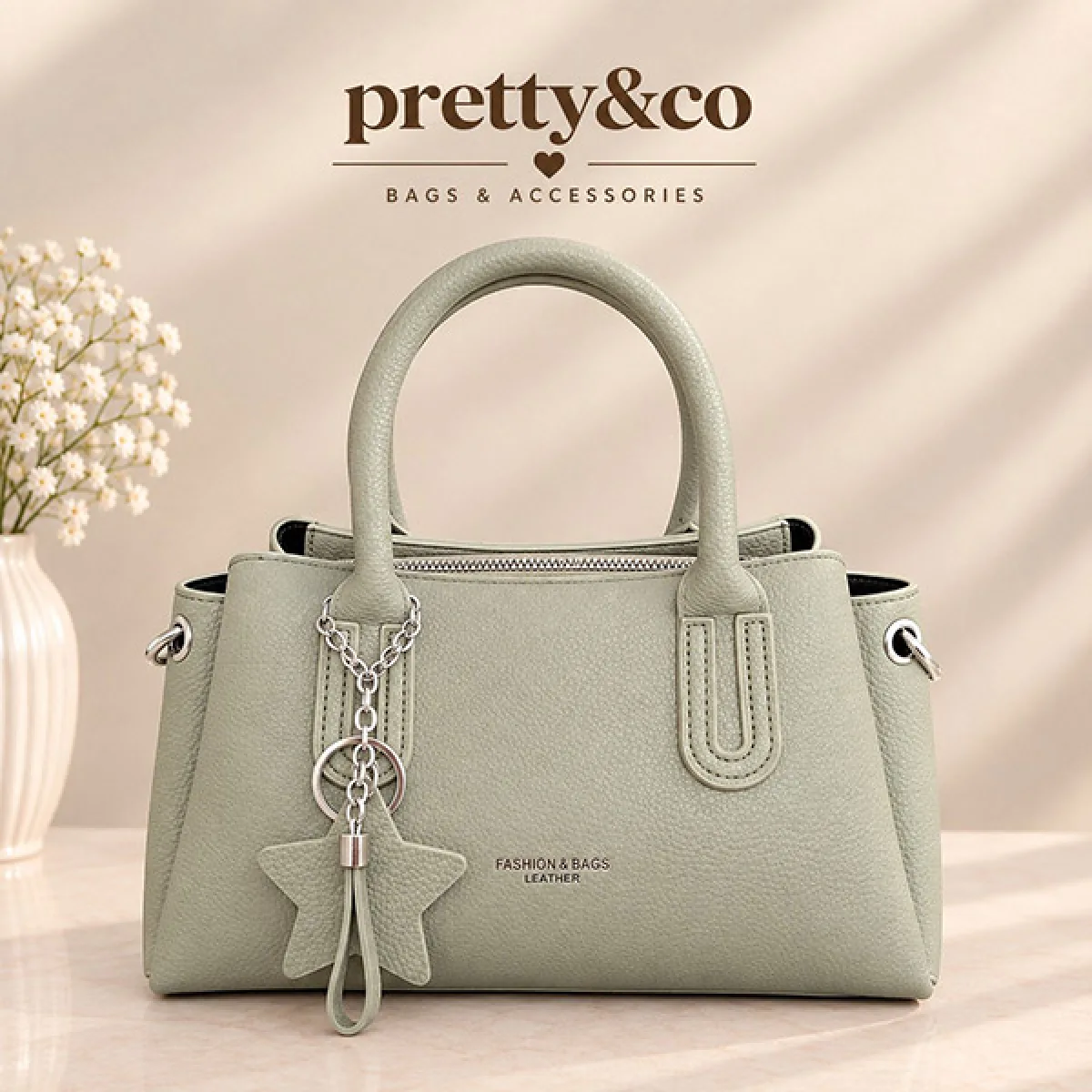 Avery top handle bag
