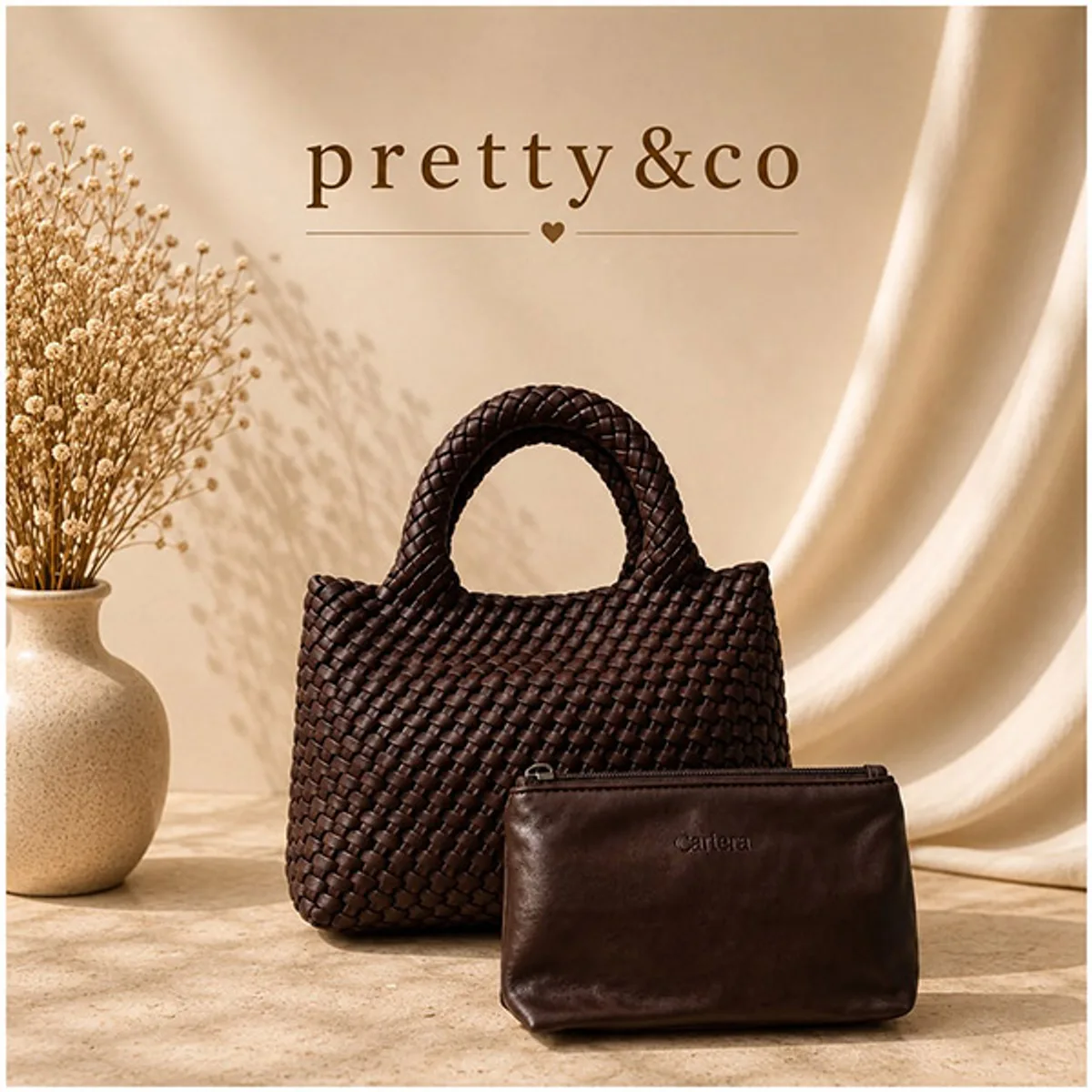 Woven tote bag