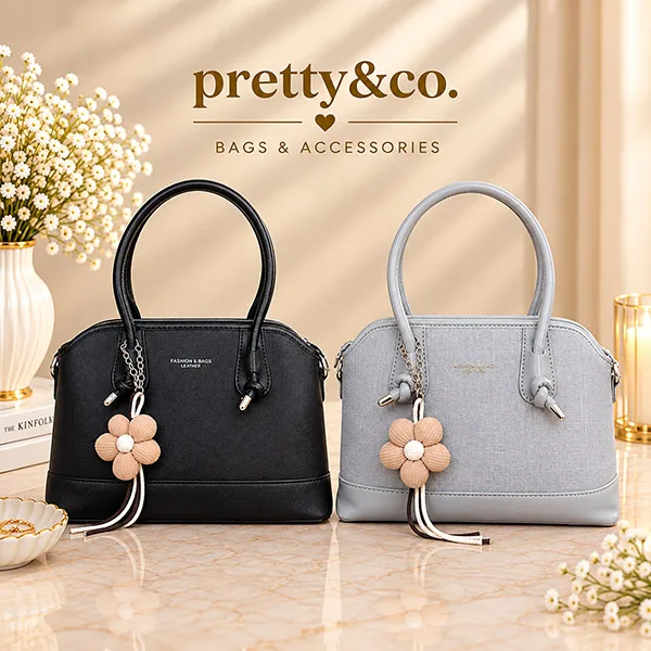 Lily charm bag