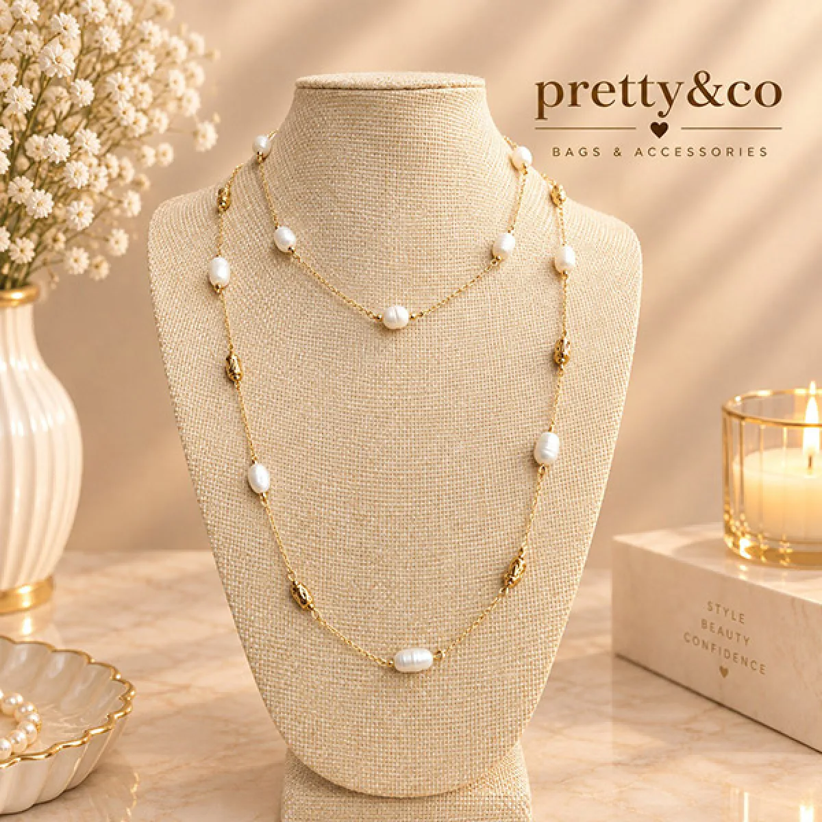 Elegant pearl set