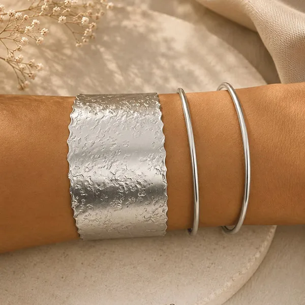 Big Silver Bracelet 1