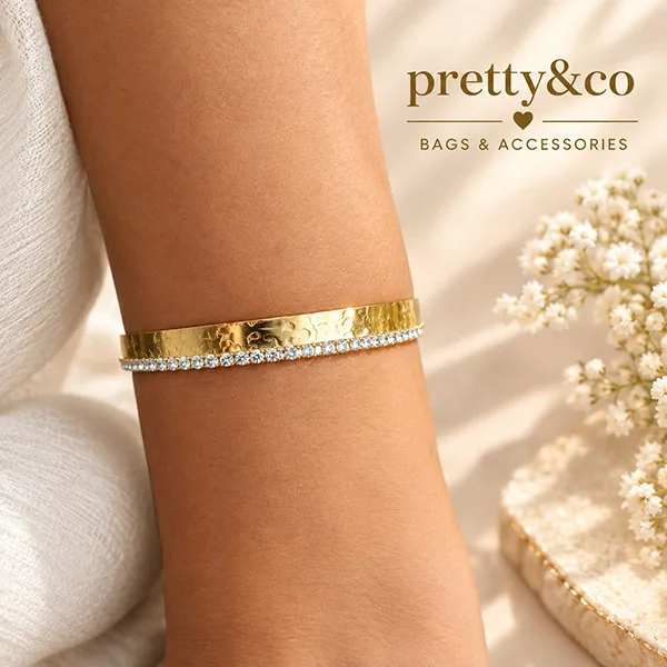Crystal top Strip bracelet