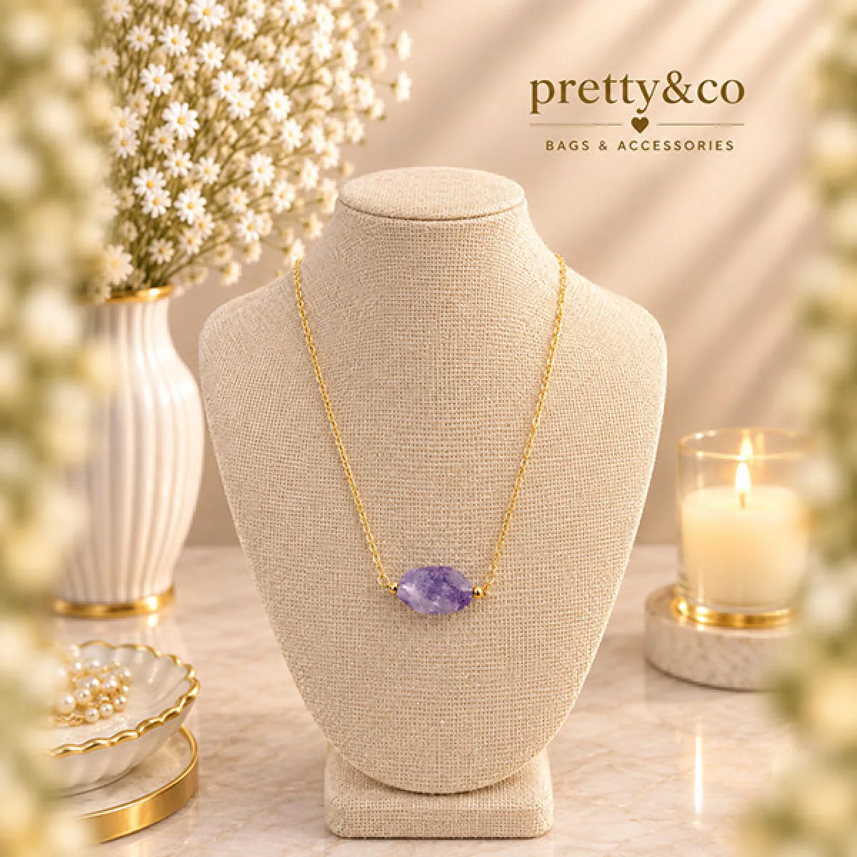 stone necklace