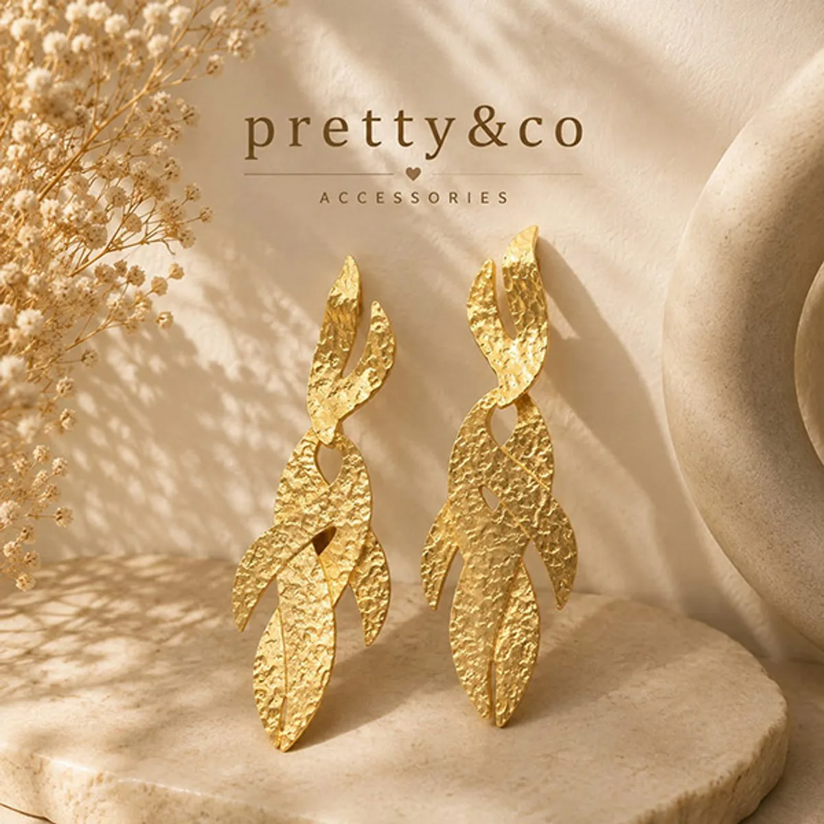 Golden Bloom Earrings